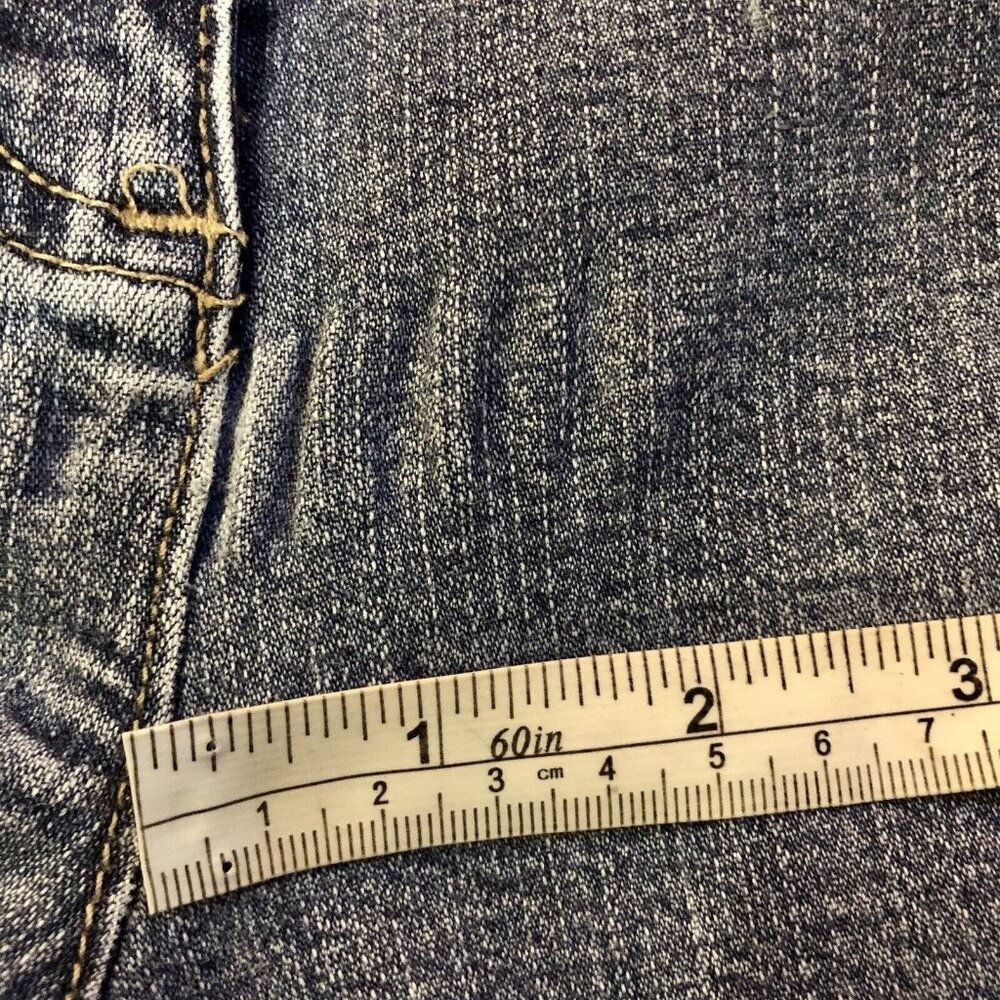 Christopher Banks Jeans Womens 12 Used Stretch Some Wear Hemmed - Picture 7 of 15